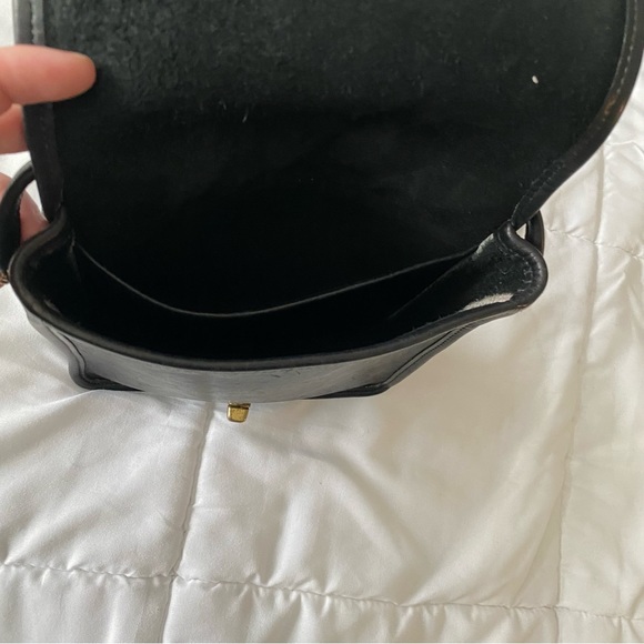 Coach Black Vintage Compact Pouch Shoulder Bag - Picture 9 of 10